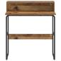 Preview: Schreibtisch mit Stauraum Altholz 80 x 50 x 91 cm