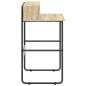 Preview: Schreibtisch mit Stauraum Sonoma-Eiche 80 x 50 x 91 cm
