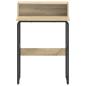 Preview: Schreibtisch mit Stauraum Sonoma-Eiche 60 x 50 x 91 cm