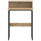 Preview: Schreibtisch mit Stauraum Artisan-Eiche 60 x 50 x 91 cm