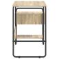 Preview: Schreibtisch mit Stauraum Sonoma-Eiche 131,5 x 50 x 75,5 cm