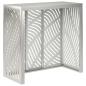 Preview: Klimaanlagenabdeckung Silber 110 x 50 x 105 cm Edelstahl
