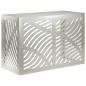 Preview: ARDEBO.de - Klimaanlagenabdeckung Silber 90 x 40 x 60 cm Edelstahl