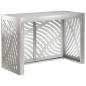 Preview: Klimaanlagenabdeckung Silber 90 x 40 x 60 cm Edelstahl