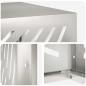 Preview: Klimaanlagenabdeckung Silber 90 x 40 x 60 cm Edelstahl