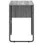 Preview: Schreibtisch mit Stauraum Sonoma-Grau 100 x 50 x 75 cm