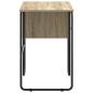 Preview: Schreibtisch mit Stauraum Sonoma-Eiche 100 x 50 x 75 cm