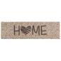 Preview: ARDEBO.de - Küchen Teppich Beige Home 180 x 60 cm 100% Polyamid Waschbar
