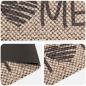 Preview: Küchen Teppich Beige Home 180 x 60 cm 100% Polyamid Waschbar