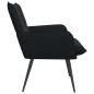 Preview: Sessel Schwarz Samt
