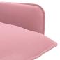 Preview: Sessel Rosa Samt