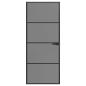 Preview: Interior Tür 83 x 201,5 cm Verbautes Glas und Aluminium