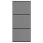 Preview: Schiebetür 90 x 205 cm Verbautes Glas und Aluminium