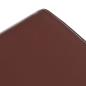 Preview: Bank 60 x 30 x 45 cm Echtes Leder Dunkelbraun