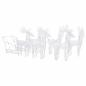 Preview: Rentiere Schlitten Weihnachtsdekoration 320 LEDs Acryl
