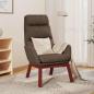 Preview: ARDEBO.de - Relaxsessel Taupe Stoff