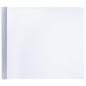 Preview: Fensterfolien 5 Stk. Statisch Mattgrau PVC
