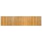 Preview: Teppich Rechteckig Natur 70x300 cm Bambus