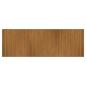 Preview: Teppich Rechteckig Braun 100x300 cm Bambus