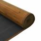 Preview: Teppich Rechteckig Braun 100x300 cm Bambus