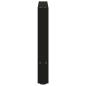 Preview: Couchtischbeine Schwarz 2 Stk. 50x(42-43) cm Stahl
