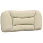 Preview: Bett mit Matratze "Hvar" Creme 90x190 cm Stoff