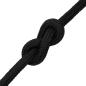 Preview: Bootsseil Schwarz 20 mm 25 m Polypropylen