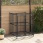 Preview: ARDEBO.de - Outdoor-Hundezwinger 120x120x150 cm