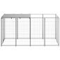 Preview: Hundezwinger Silbern 2,42 m² Stahl