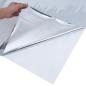 Preview: Sonnenschutzfolie Statisch Reflektierend Silbern 90x2000 cm PVC