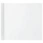 Preview: Fensterfolien 3 Stk. Statisch Matt Weiß PVC