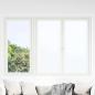 Preview: ARDEBO.de - Fensterfolien 3 Stk. Statisch Matt Weiß PVC