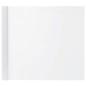 Preview: Fensterfolien 3 Stk. Statisch Matt Weiß PVC