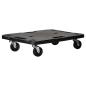 Preview: Transportroller 5 Stk. Schwarz 58x38x12 cm Polypropylen