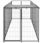 Preview: Hundezwinger Schwarz 4,84 m² Stahl