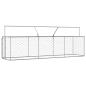 Preview: Outdoor-Hundezwinger mit Dach 400x100x150 cm