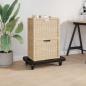 Preview: ARDEBO.de - Transportroller Schwarz 58x38x12 cm PP