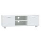 Preview: TV-Schrank Weiß 120x40,5x35 cm Holzwerkstoff