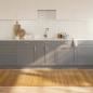 Preview: ARDEBO.de - Teppich Rechteckig Natur 100x300 cm Bambus