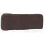 Preview: Kopfteil-Kissen "Hvar" Dunkelbraun 160 cm Stoff