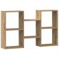 Preview: Wandregal Artisan-Eiche 96x18x60 cm Holzwerkstoff