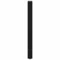 Preview: Konsolentischbeine Schwarz 2 Stk. 28x(72-73) cm Stahl