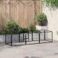 Preview: ARDEBO.de - Hunde-Laufgitter 8 Paneele Stahl 60 x 80 cm Schwarz
