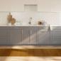 Preview: ARDEBO.de - Teppich Rechteckig Natur 100x200 cm Bambus
