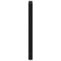 Preview: Bartischbeine Schwarz 2 Stk. 60x(110-111) cm Stahl
