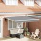 Preview: ARDEBO.de - Markisenrahmen Weiß 3 x 2,5 m Aluminium