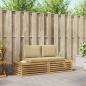 Preview: ARDEBO.de - Sofagarnituren 3 Stück 182,5 x 63 x 73 cm