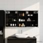 Preview: ARDEBO.de - Badezimmerschrank-Set 3 stk. 110 x 10,5 x 60,5 cm Holzwerkstoff
