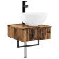 Preview: Badezimmerschrank-Set 5 stk. Altholz Holzwerkstoff