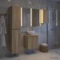 Preview: Badezimmerschrank-Set 5 stk. Sonoma-Eiche Holzwerkstoff